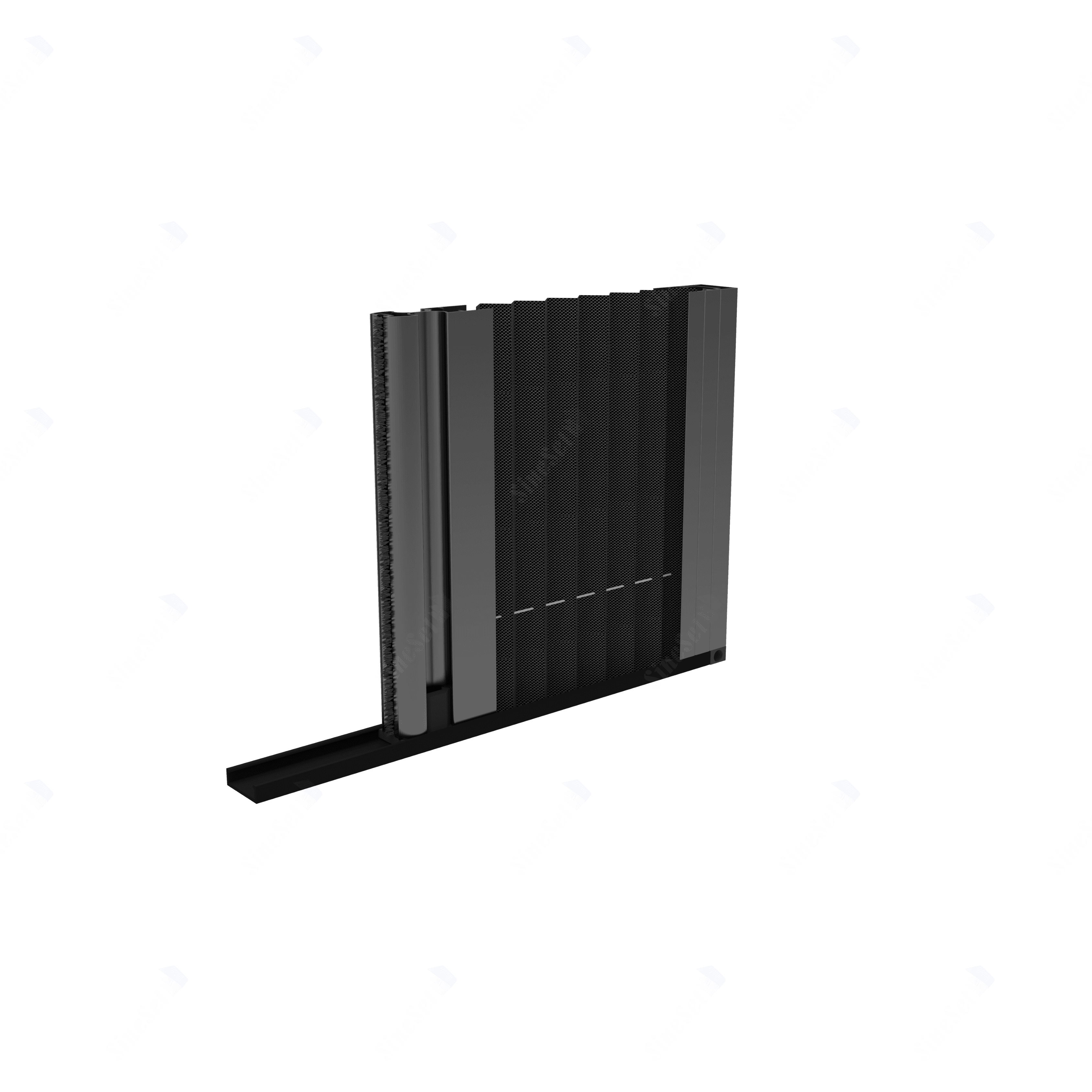 22mm Eco 45° Barrier Free Pleated Flyscreen