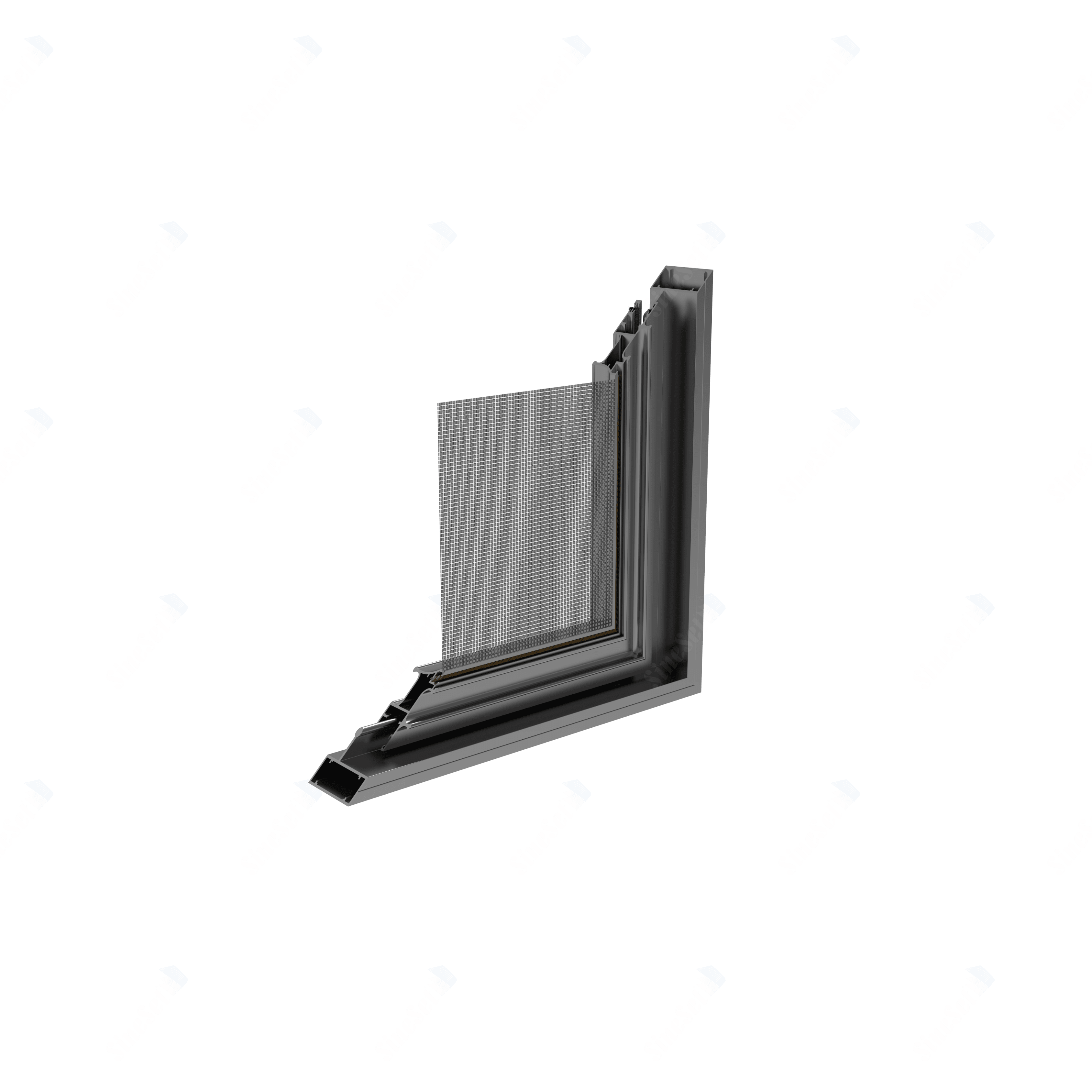 Azure Sliding Flyscreen